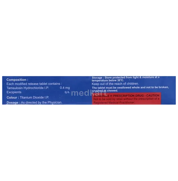 uritin 0.4mg tablet 10's